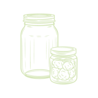 dessin de bocaux